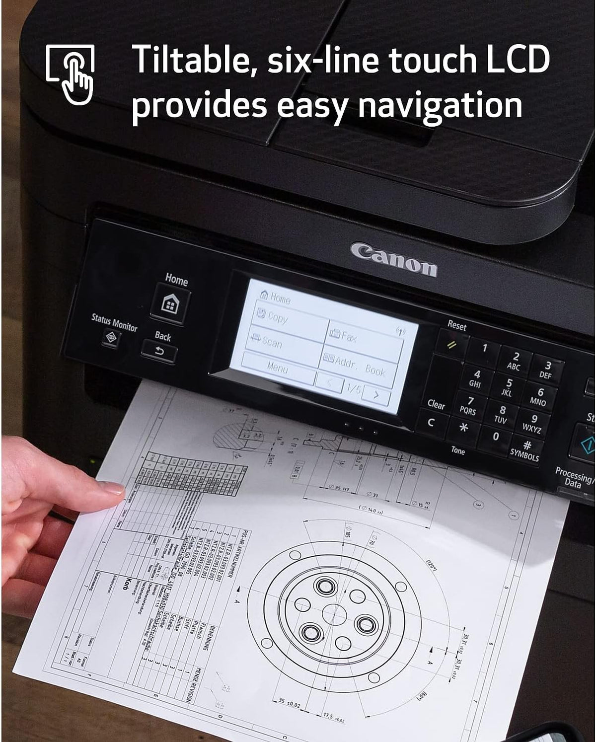 imageCLASS MF269dw VP - All in One, Wireless, Mobile Ready Laser Printer with 2 Year Warranty and 2 High Capacity Toners