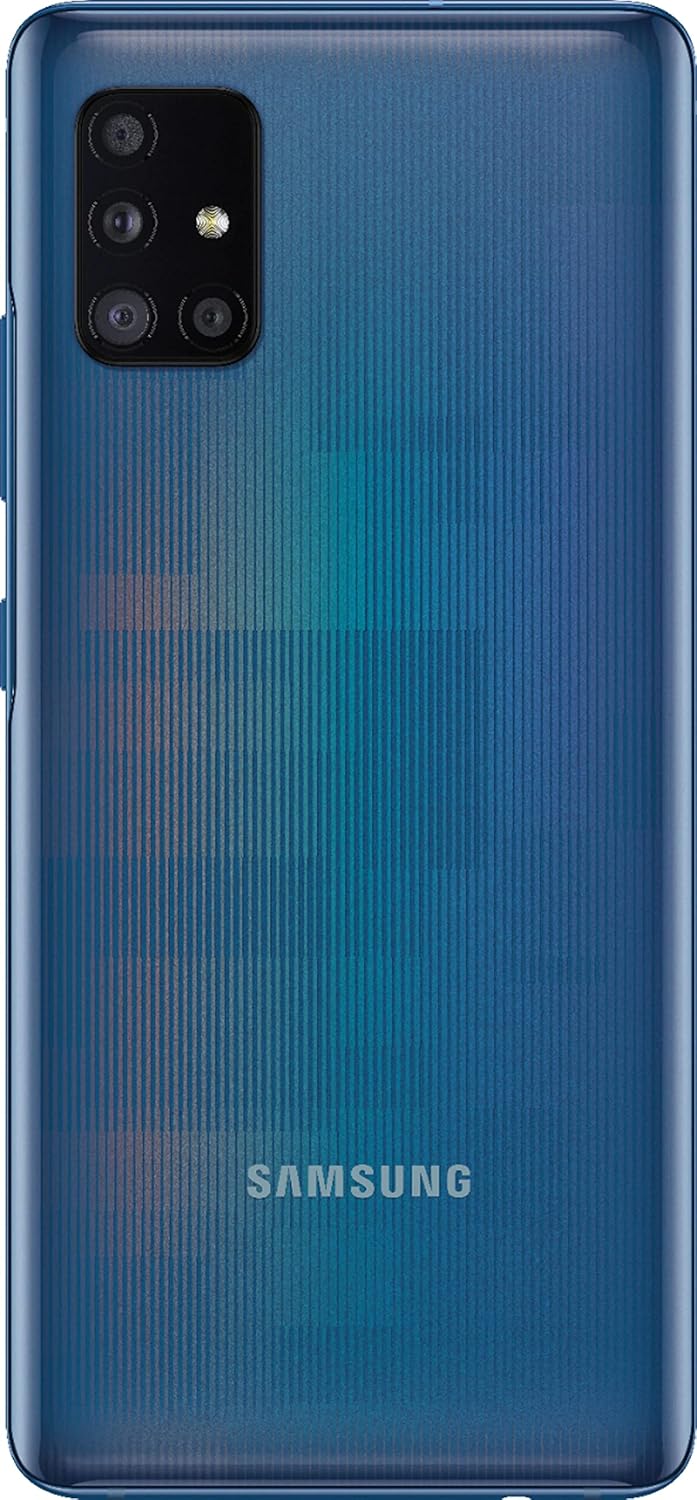Samsung Galaxy A51 5G, 128GB, Prism Crush Blue - Locked to Verizon (Renewed)