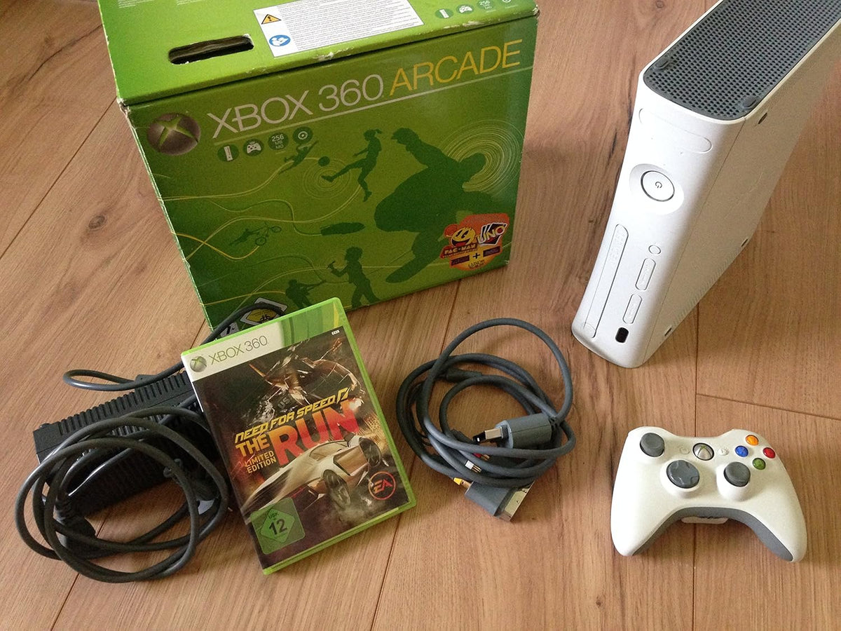 Microsoft Xbox 360 Arcade - Game console (Renewed)