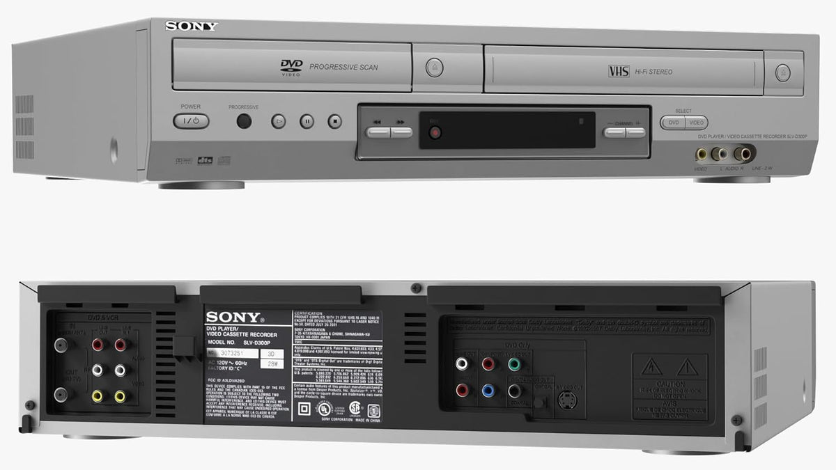 Sony SLV-D300P Progressive-Scan DVD-VCR Combo (Renewed)