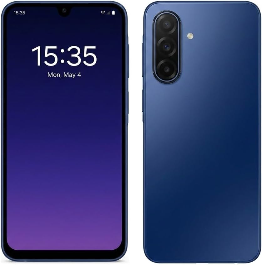 Samsung Galaxy A17 5G Ai (256GB + 8GB) Unlocked (Compatible with T-Mobile Mint Tello & Global) SM-A176B/DS Dual SIM / 6.7" 50MP Triple (Blue SM-A176B/DS)
