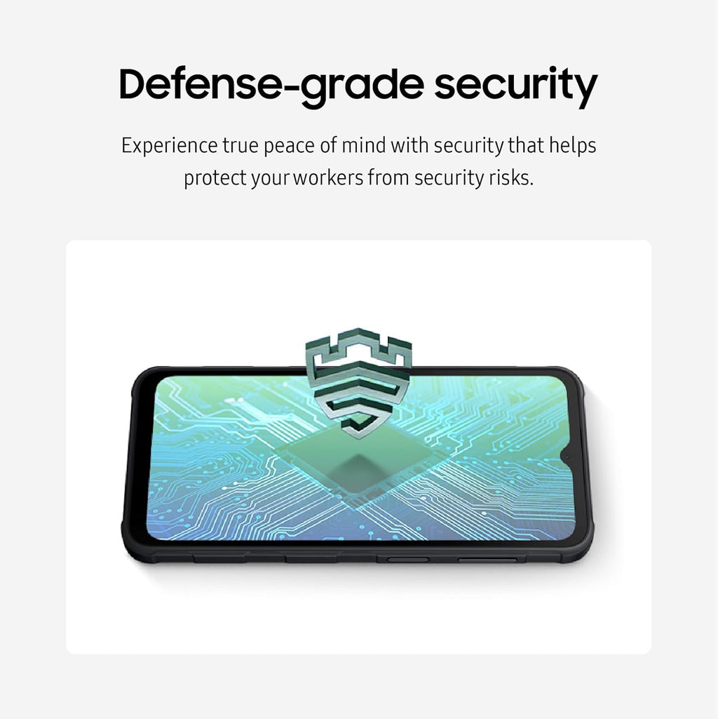 Samsung Galaxy XCover7 Pro 5G and Wi-Fi 6E | Rugged (IP68 Rated) Unlocked (Verizon, AT&T, T-Mobile, US Cellular) | Dual Sim (1 Nano + 1 eSIM) |128 GB | US Version (2025 Model) | Black (SM-G766UZKFN14)