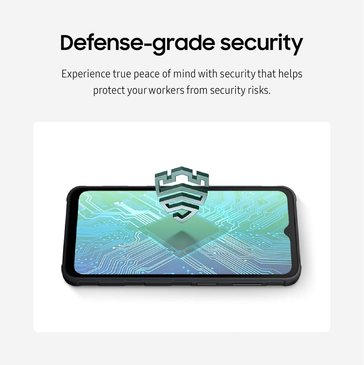Samsung Galaxy XCover7 Pro 5G and Wi-Fi 6E | Rugged (IP68 Rated) Unlocked (Verizon, AT&T, T-Mobile, US Cellular) | Dual Sim (1 Nano + 1 eSIM) |128 GB | US Version (2025 Model) | Black (SM-G766UZKFN14)