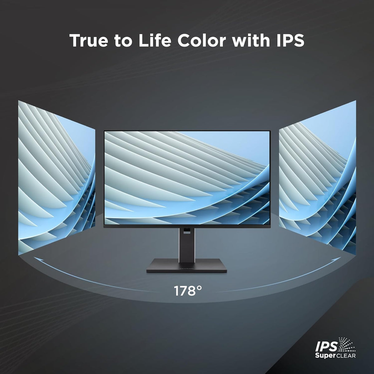 ViewSonic VG2751 27 Inch 1080p Monitor, IPS Display with 100Hz for Smooth Home and Office Productivity, Full Ergonomic Adjustability, 4-Port USB Hub, HDMI, DisplayPort, and USB-C Inputs