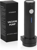 Cordless Electric Vacuum Pump for Vacuum Storage Bags Travel, Travel Air Pump, Portable USB Rechargeable Seal & Compression Bag Pump Space Saver for Clothes, Blankets & Bedding (Without Storage Bags)