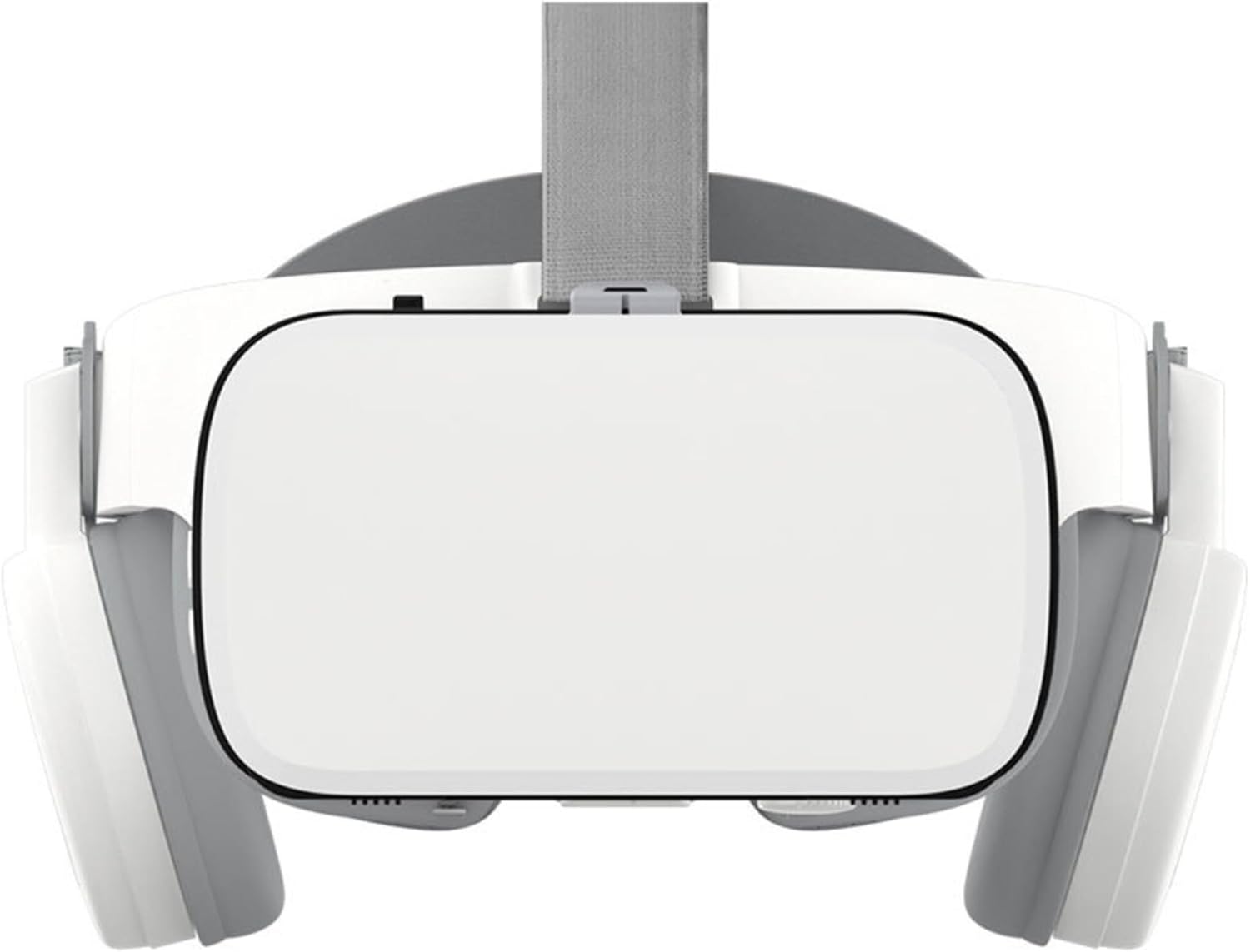 Phone VR Headset, Virtual Reality Glasses Goggles Compatible with iPhone 17 16 15 14 13 12 Pro Samsung Galaxy S24 S23 S22 S21 VR Goggles w/Wireless Headphones for Adults & Kids, White