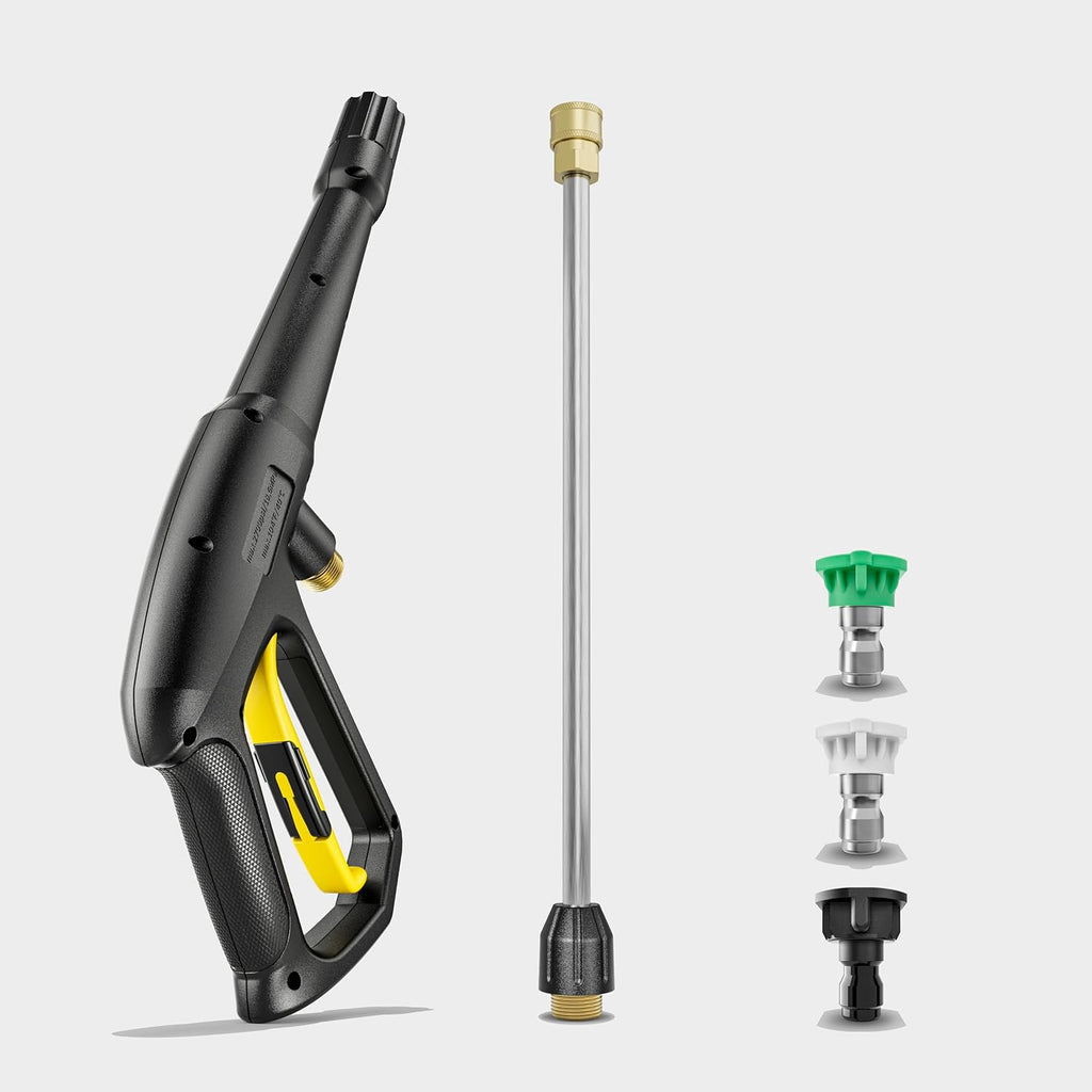 Kärcher K 3 Horizontal Foam Cannon 1700 PSI Portable Electric Pressure Washer with Foam Cannon for Enhanced Detergent Application