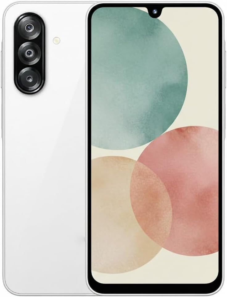 Samsung Galaxy A26 5G Ai (for Tmobile Mint Tello & Global) (128GB + 6GB) Version Latina NFC Unlocked SM-A266M/DS 6.6" 120Hz 50MP Triple (White SM-A266M)