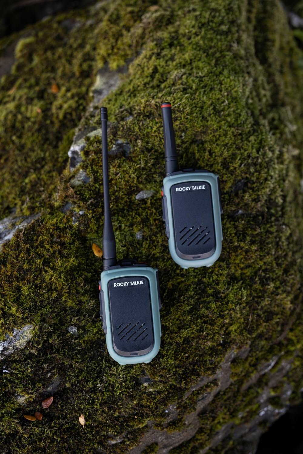 Rocky Talkie Expedition 5 Watt Radio - GMRS Radio with IP67 Waterproofing, Long Range Walkie Talkie, NOAA Weather Alerts, 5 Day Battery Life,2 Pack