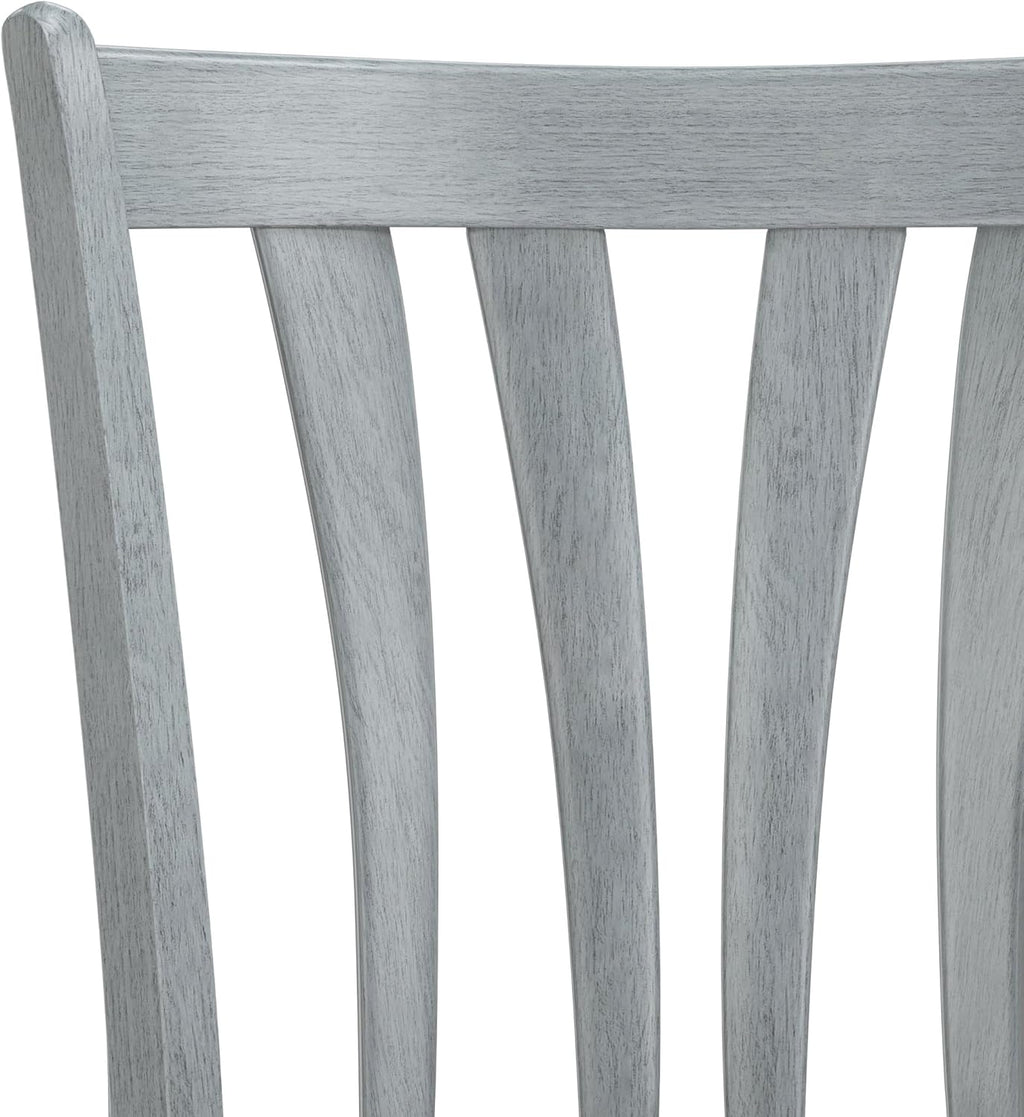 Hillsdale Furniture Savana Wood Bar Height Stool, 30" high, Blue Wire Brush