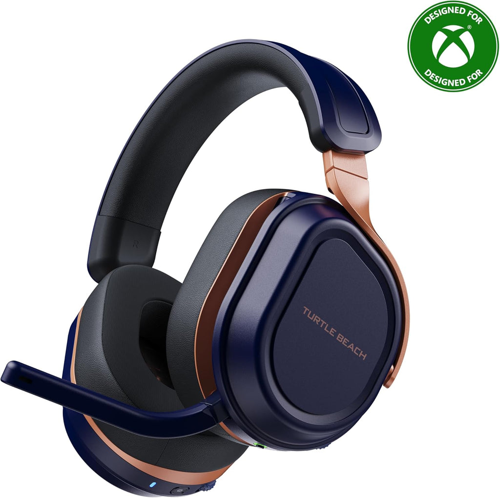 Turtle Beach Stealth 700 Gen 3 Wireless Multiplatform Amplified Gaming Headset for Xbox Series X|S, Xbox One, PC, PS5, Mobile – 60mm Drivers, AI Noise-Cancelling Mic, Bluetooth, 80-Hr Battery – Cobalt