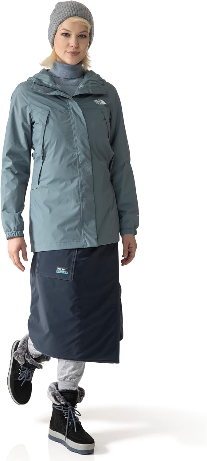 NorSari Sport Blanket and Wearable Wrap, The Oslo Sport, Tech Blue Performance Poly