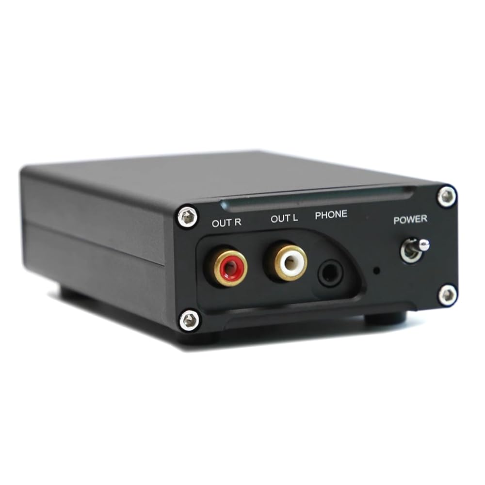 YJ DAC6 XMOS208+ES9038 Digital turntable decoder HIFI Audio Decoder DAC Ear Amplifier USB Support DSD