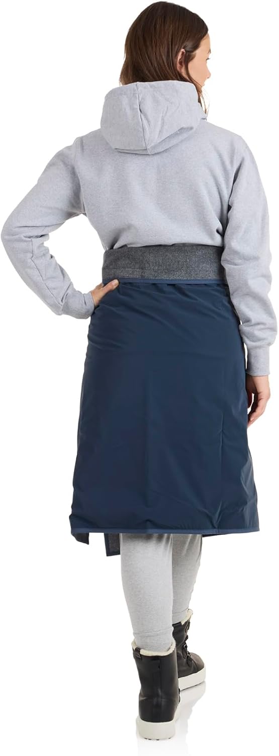NorSari Sport Blanket and Wearable Wrap, The Oslo Sport, Tech Blue Performance Poly