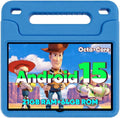 WXUNJA Android 15 Kids Tablet, 2025 Upgraded 10.1 Inch Tablets with Octa-core Processor, 6000mAh Battery, Kid Space, Parental Control,Pre-Loaded Kids Apps, 2.4/5GHZ Dual WiFi, Case Included, Blue
