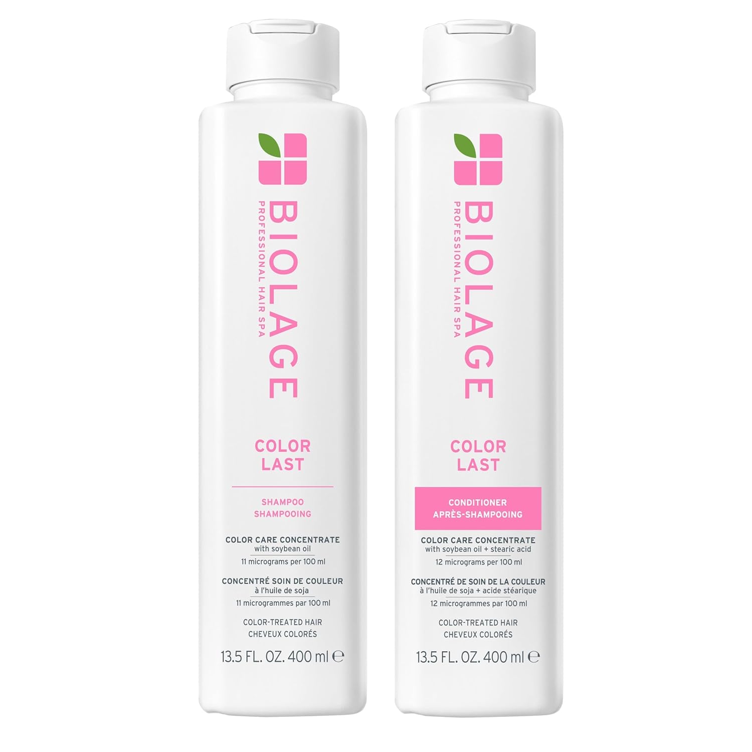 Biolage Color Last Shampoo & Conditioner Set - Helps Protect and Maintain Color-Treated Hair, Hydrates and Adds Shine, Paraben & Silicone-Free, Vegan