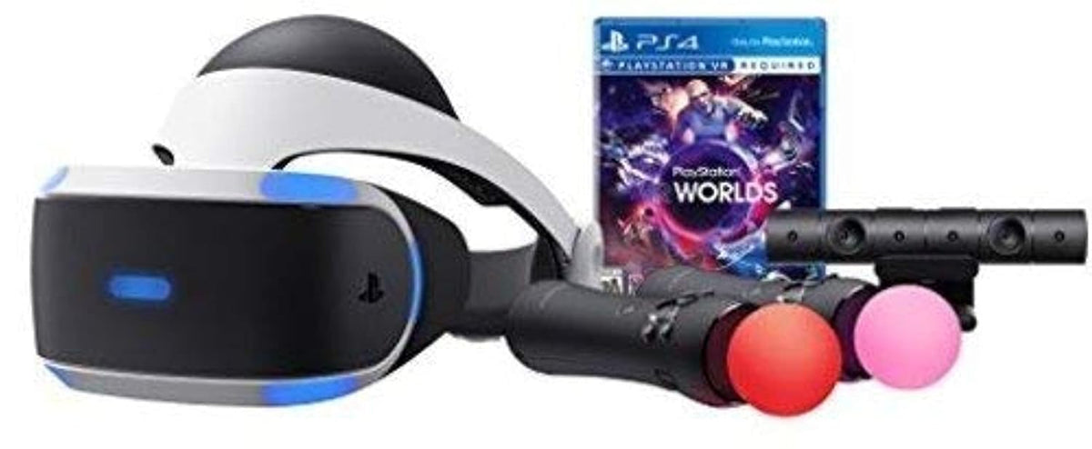 PlayStation VR - Worlds Bundle Discontinued (Renewed)