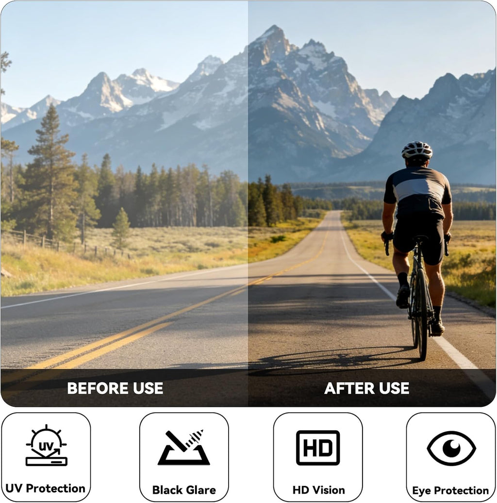 AI Smart Glasses with Camera, HD Stabilized Video Recording Glasses, Waterproof Bluetooth Sunglasses with Ai Assistant, Touch Control, UV Protection for Cycling Skiing Outdoor Sports, Grey