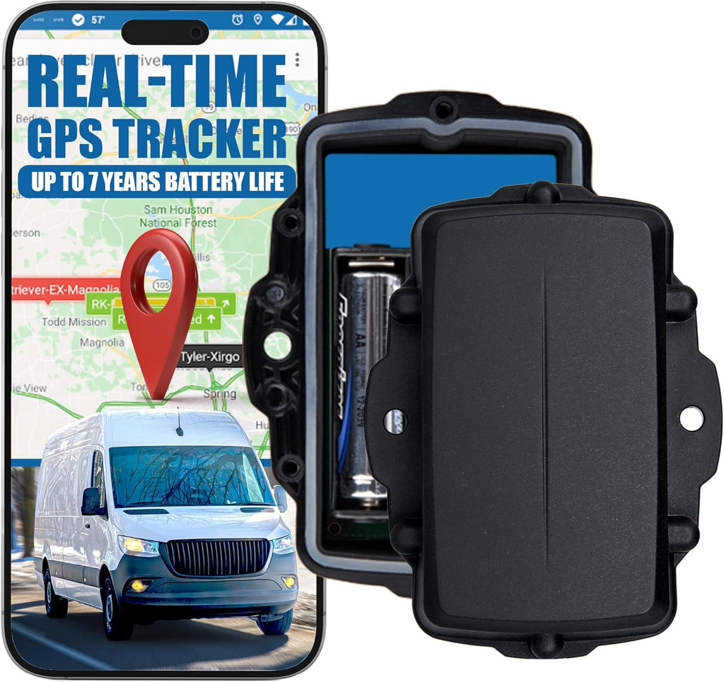 Lonestar Tracking Oyster3 Hidden GPS Tracker – 4G & 5G Waterproof Vehicle & Trailer Tracker – Anti-Theft Car, Long Battery Life, Multi-GNSS Precision, Geofence & Recovery Mode Real-Time Asset Tracking