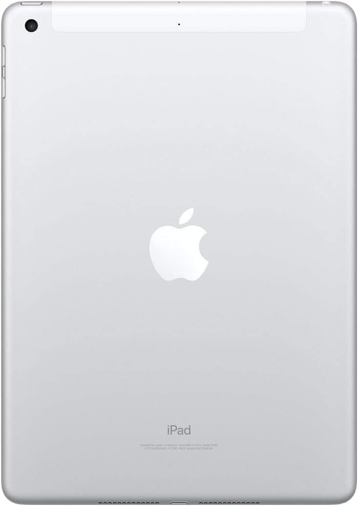 Apple 2017 iPad 9.7-inch, WiFi + Cellular, 32GB - Silver (Renewed)