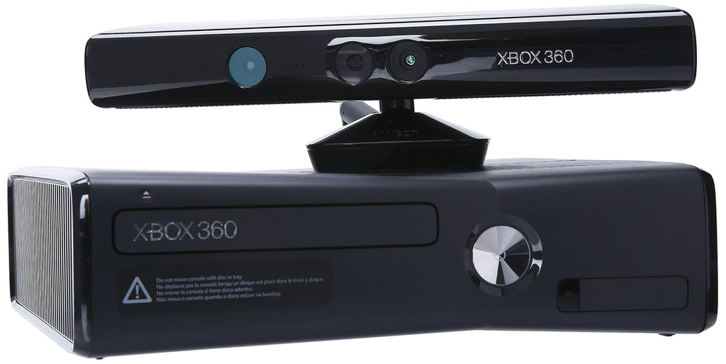 Xbox 360 Matte 250GB Console with Kinect (Renewed)