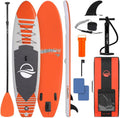 SereneLife Ultra-Light Inflatable Stand Up Paddle Board with Premium SUP Accessories