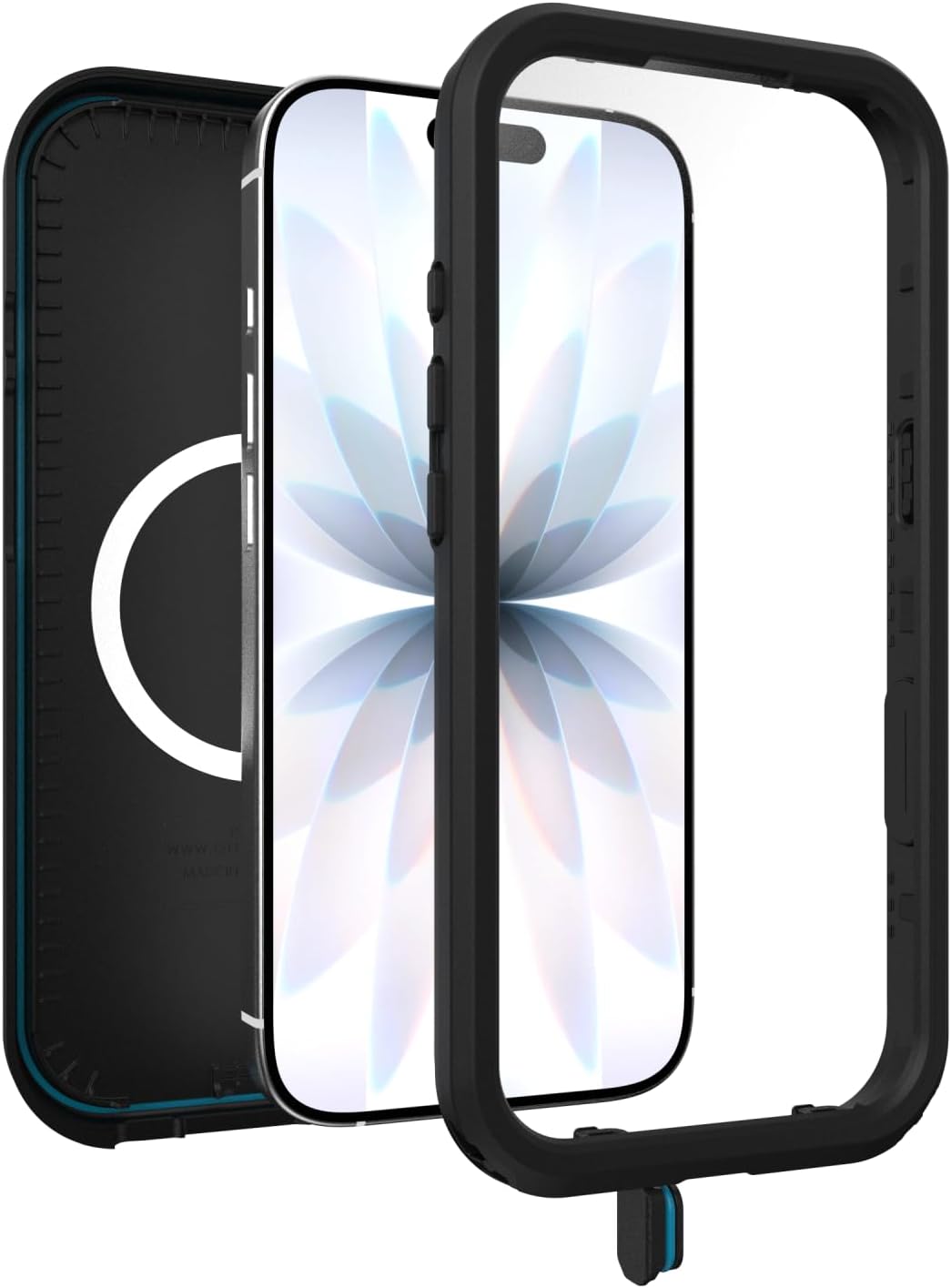 OtterBox iPhone 17 FRĒ Series Waterproof Case - Black - Waterproof iPhone Case up to 2 Meters, IP68, Phone Case for Swimming/Snorkeling