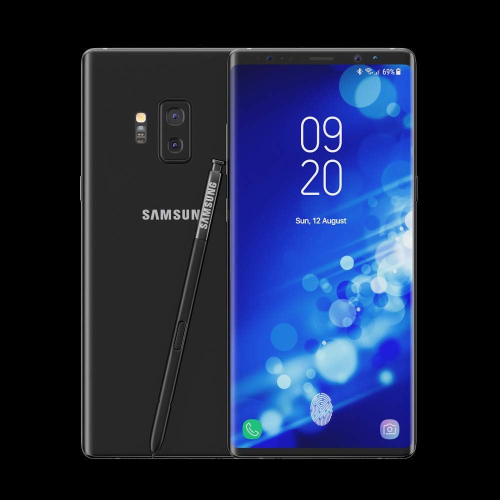 Samsung Galaxy Note 9, 128GB, Midnight Black - Unlocked (Renewed) | Renewed