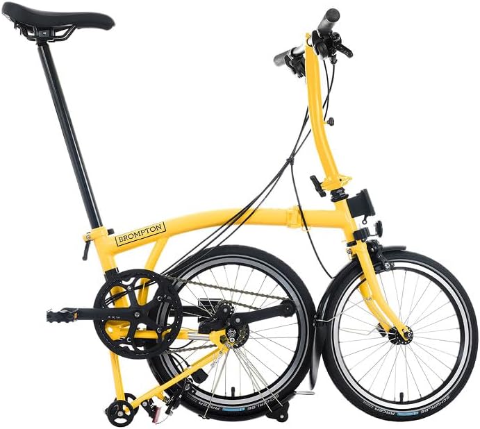 Brompton Folding Commuter Bike C Line 12-Speed | Compact, Lightweight, Urban Bike for Adults