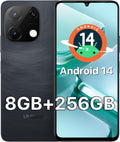 UMIDIGI Unlocked Phone,G9T Android 14 Cell Phone,8(4+4)+256GB 1TB Octa-Core,6.75" HD+ Smartphone,5000mAh,AI Face & Fingerprint Unlock,4G Dual SIM Phone,GPS,FM Radio,Unlocked Android Phones