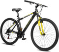 WEIZE Hardtail Mountain Bike, 29 Inch Wheels Outdoor Cycling Bike, 21-Speed Trigger Shifter, Aluminum Frame for Women and Men, Comfort Saddle, MTB Bicycle with Suspension Fork