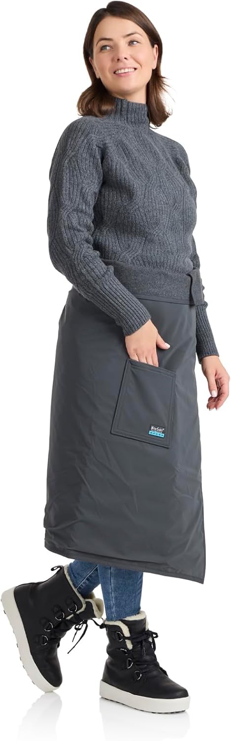 NorSari Sport Blanket and Wearable Wrap, The Bergen Sport, Graphite