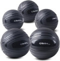 bintiva Non Bounce Slam Ball - Exercise Weighted Deadball for Workout and Fitness Routines - Medicine Dead Weight Ball