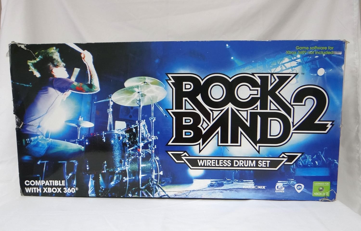 Rock Band 2 Wireless Drum Set - Xbox 360