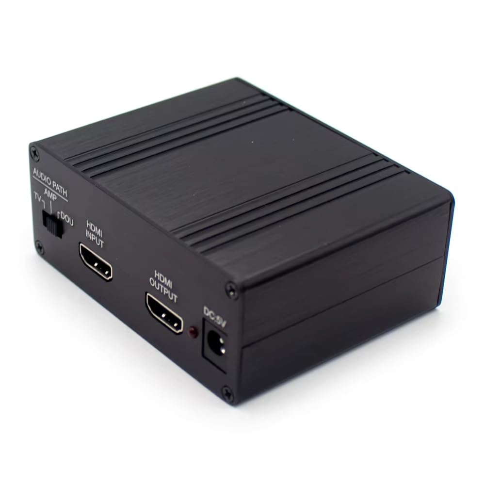 HDMI Audio Extractor Converter with I2S/DSD/Coaxial/Optical Output, 4K 3D MHL Support, HDMI I2S for DAC