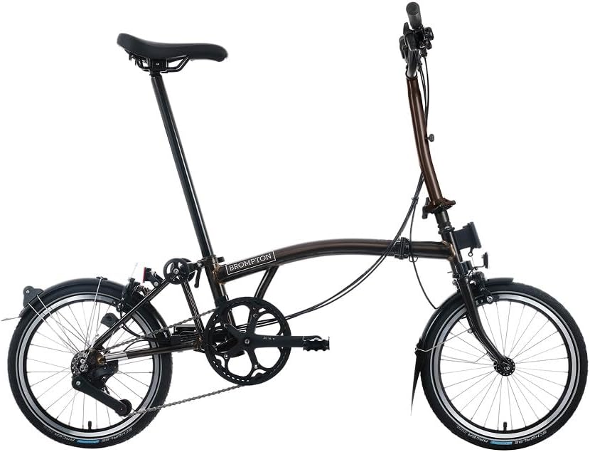 Brompton Folding Commuter Bike C Line 12-Speed | Compact, Lightweight, Urban Bike for Adults