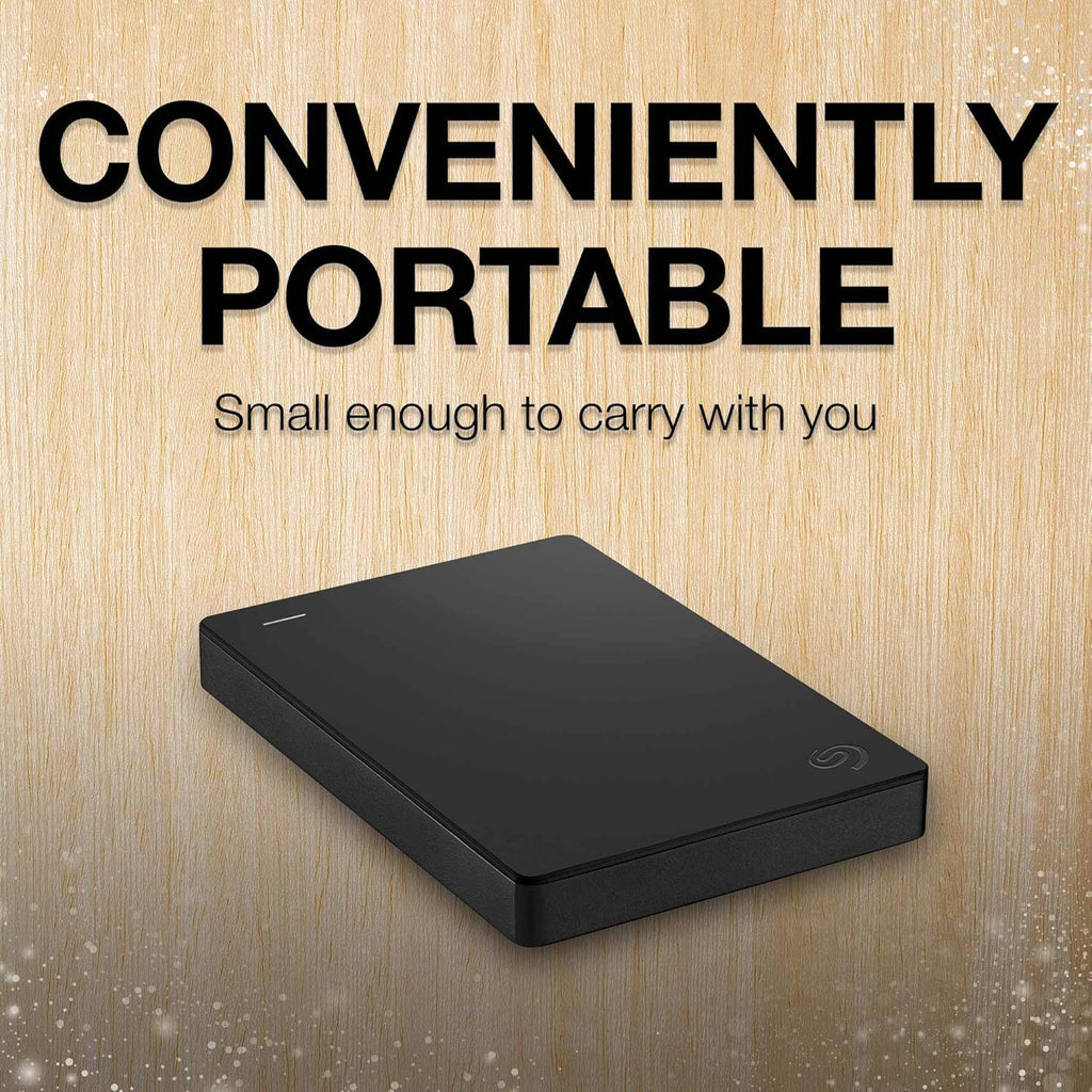 Seagate Portable 2TB External Hard Drive HDD — USB 3.0 for PC, Mac, PlayStation, & Xbox -1-Year Rescue Service (STGX2000400)