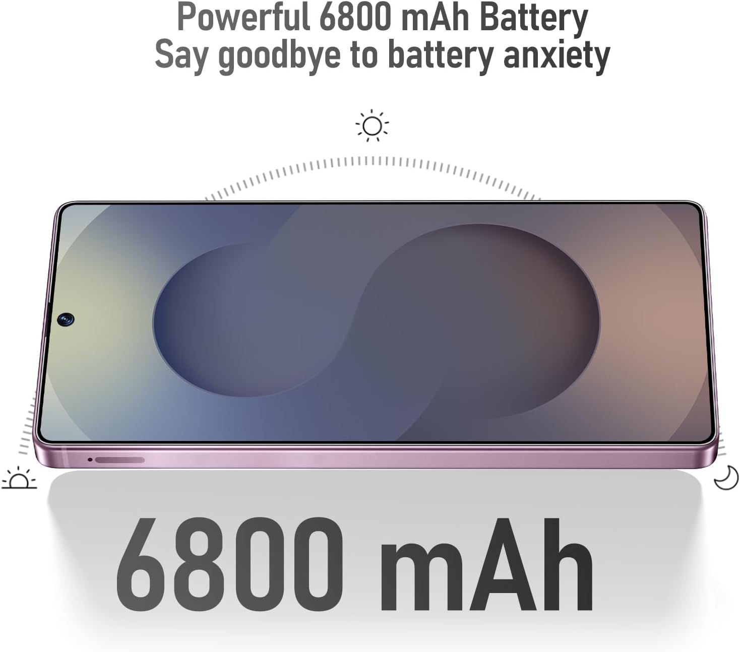 X25 Ultra Unlocked Phone 8+256GB, Built in Pen the Phone, Smartphone Battery 6800mAh 6.9" HD Screen, Android 13.0 with Memory Card Cell Phone, Face ID/5G/Fingerprint Lock/GPS (Soft Pink)