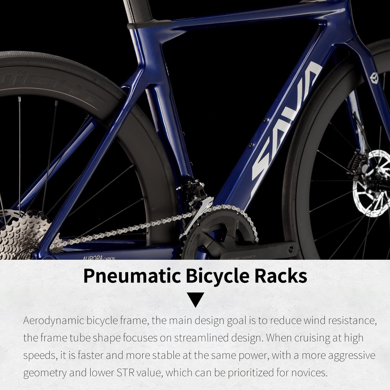SAVADECK Carbon Fiber Road Bike, Hydraulic Oil Disc Bike with Carbon Fiber Frame and Wheelset, Lightweight Full Carbon Racing Bicycle with Shimano R7120 24S Shift Set for Adults