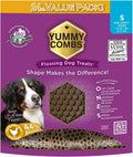 Yummy Combs Dog Dental Treats – Vet VOHC Approved – Delicious Chicken Protein – Removes Tartar with Cleaning Comb Shape – Dental Dog Treats for Small Dogs (24oz, 42 Count)