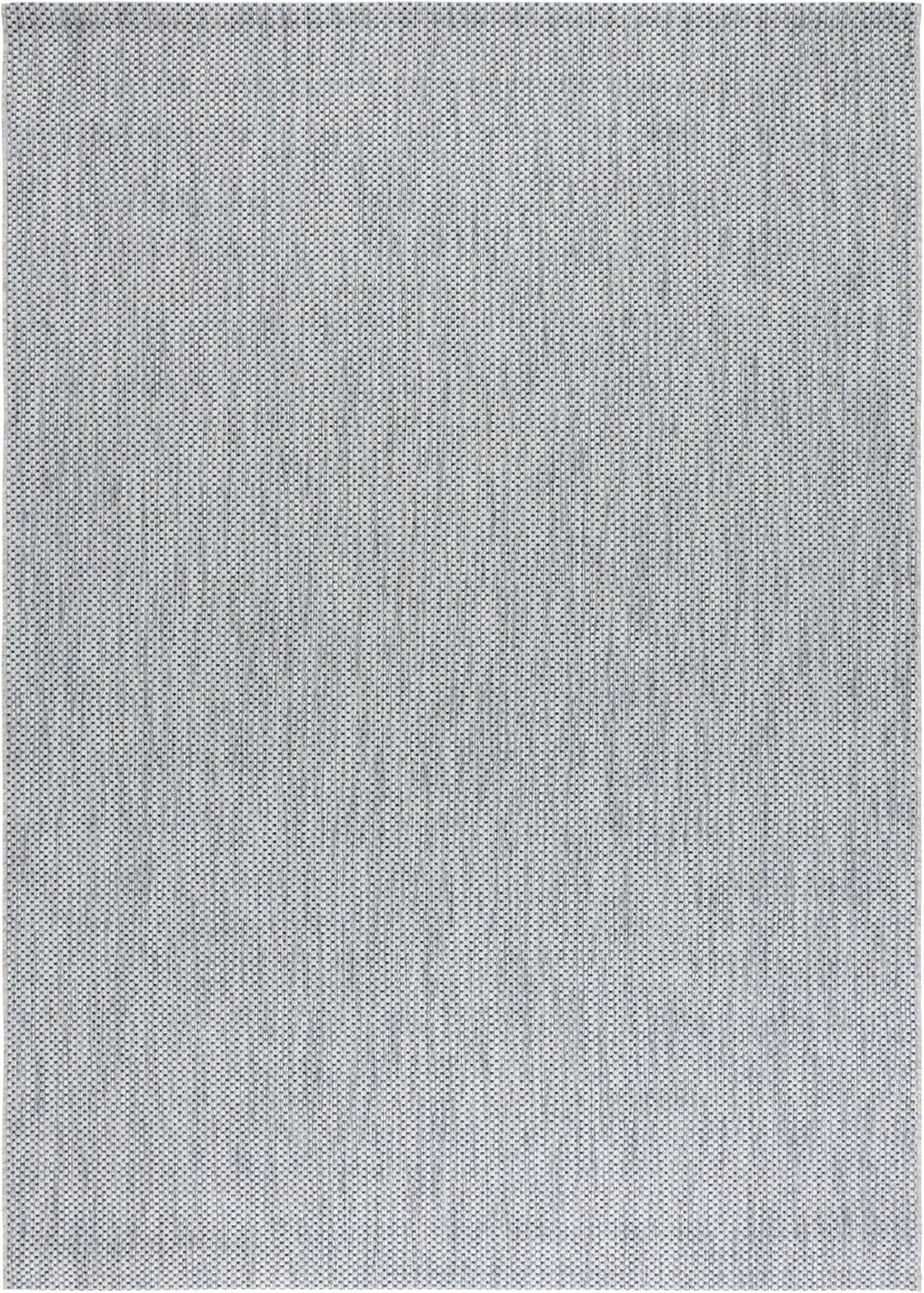 SAFAVIEH Courtyard Collection 8' x 10' Grey/Navy CY8521 Indoor/ Outside Waterproof Easy cleansingPatio Backyard Mudroom Area Mat