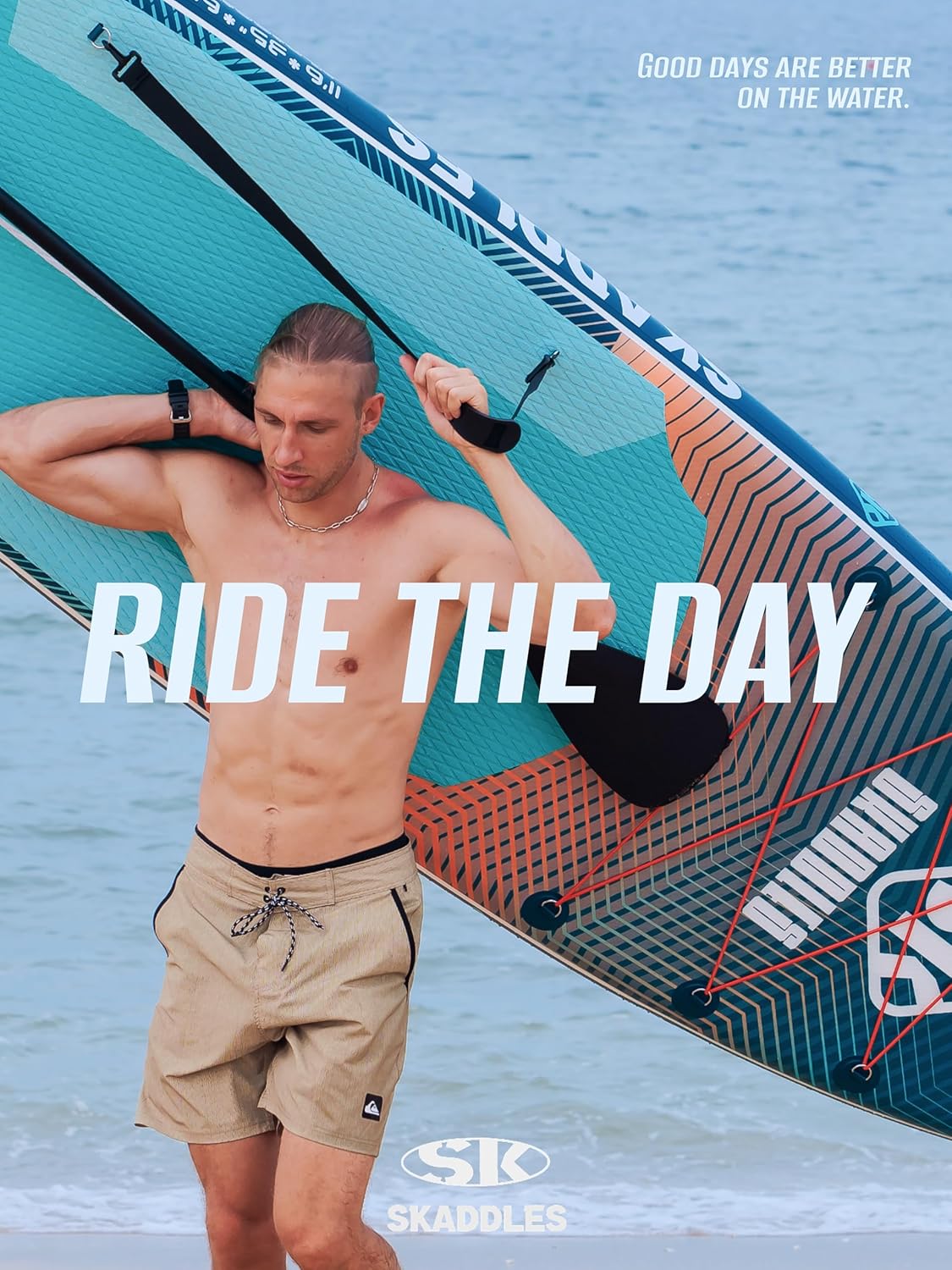 11'6 × 35" Inflatable SUP–Super Wide, Stand Up Paddle Board for Adults, Youth, Family & Pets, High Weight Capacity, Non-Slip EVA Deck, Premium Accessories
