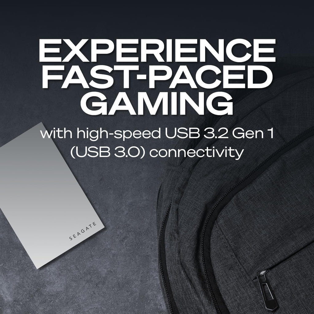 Seagate Game Drive for PlayStation® Consoles 5 TB External Hard Drive - USB 3.2 Gen 1, Officially-License (STLV5000100)