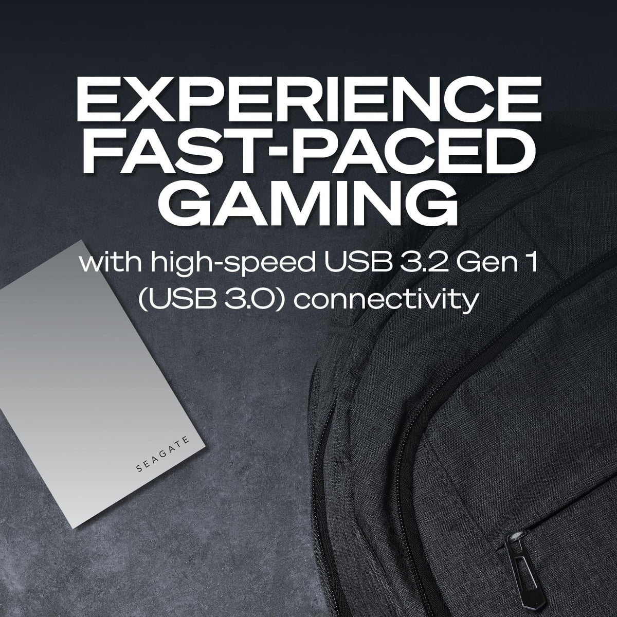 Seagate Game Drive for PlayStation® Consoles 5 TB External Hard Drive - USB 3.2 Gen 1, Officially-License (STLV5000100)