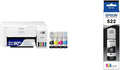 Epson EcoTank ET-2800 Wireless Color All-in-One Cartridge-Free Supertank Printer & 522 EcoTank Ink Ultra-high Capacity Bottle Black (T522120-S)