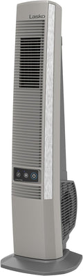 Lasko Outdoor Living Oscillating Tower Fan, for Decks, Patios and Porches, 10 Foot Power Cord, 4 Refreshing Speeds, 42", Beige, YF202