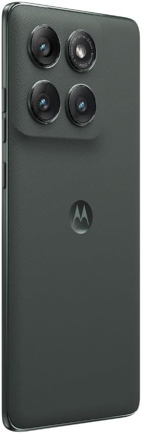 Motorola Edge 2025 5G | 256GB, 8GB | 6.7" FHD+, 50MP Triple 4K Camera | Carrier Unlocked for Verizon, T-Mobile, Metro, Global | XT2519, Pantone Deep Forest (Renewed)