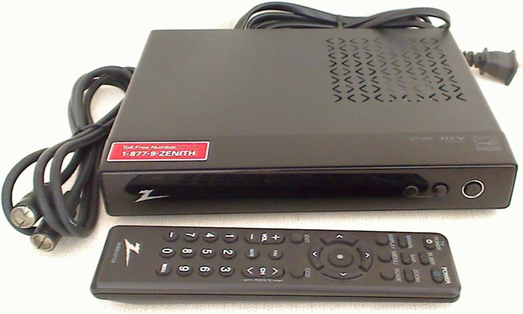 Zenith Digital Tuner Tv Converter Box Dtt900