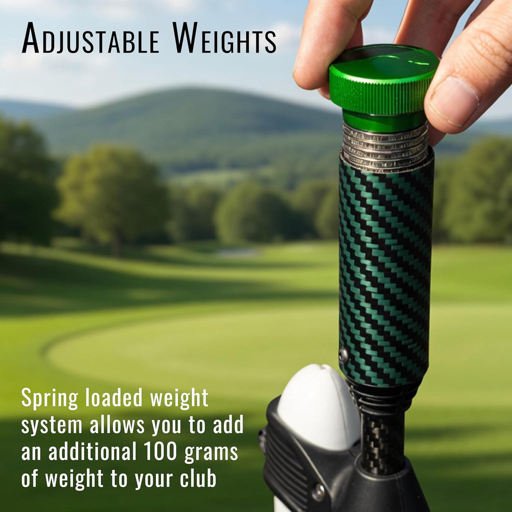 DeadEyeVR - DriVR Golf Club for Quest - Realistic VR Golf Simulator Handle - Weighted VR Golf Club Grip for Enhanced Play (Elite Mini)