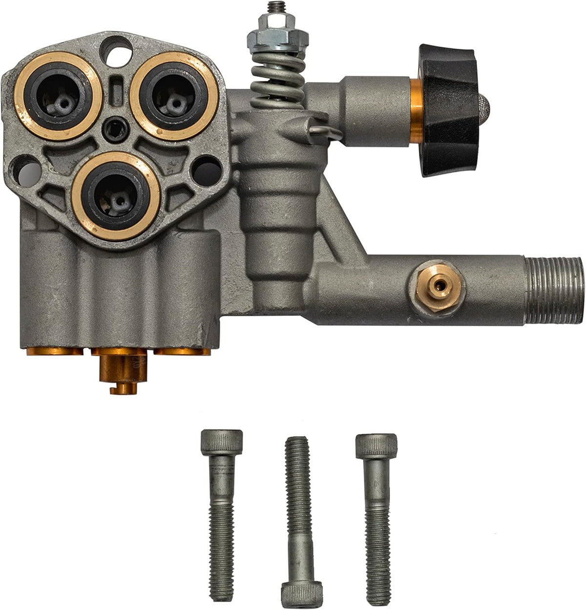 Simpson Cleaning 7113804 Manifold Replacement Kit for OEM Technologies 510028 and 510030 Axial Cam Pressure Washer Pump, Silver